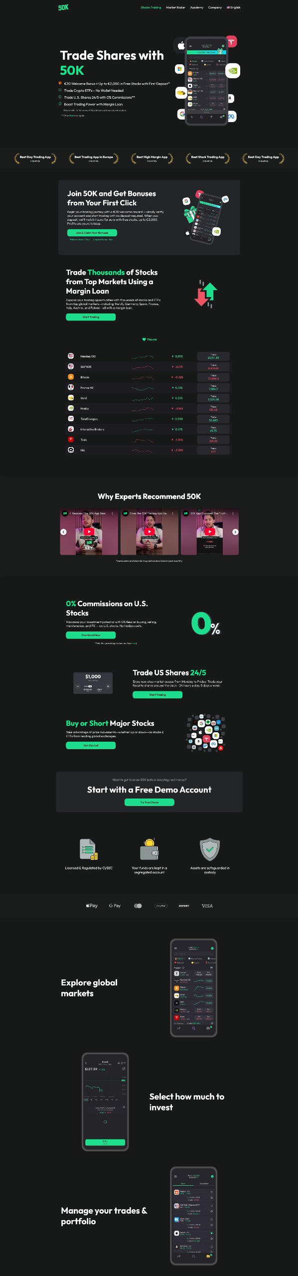Trading website: Payment method evaluated, video recorded during the process, video edited and presented on Google Drive.